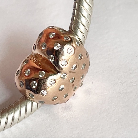 PANDORA Sparkle of Love Rose Charm - Picture 7 of 8
